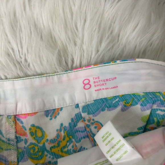 Lilly Pulitzer The Buttercup Shorts Size 8 - Picture 3 of 8